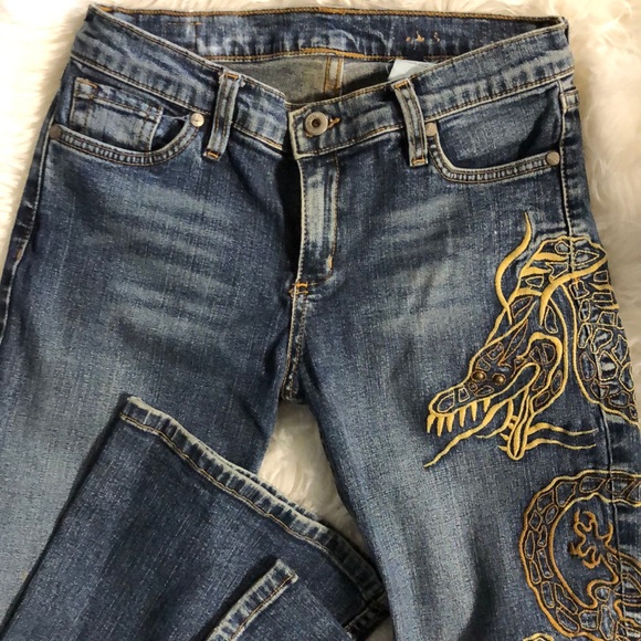 mango isa skinny cropped